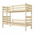 Interbeds teilbares Hochbett aus Kiefernholz 200x90cm mit Leiter und Lattenrost